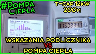 Jaka jest różnica wskazań Podlicznika i Pompy Ciepła [upl. by Kepner679]