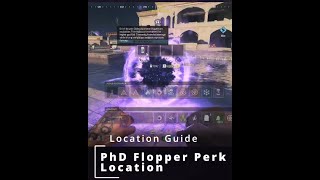 Free PhD Flopper Perk  COD MW Zombies  Location guide cod callofduty [upl. by Norine]