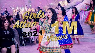 Afghan Girls Attan 2021 Part 2 wedding Parnian amp Fahim Tanweer beautiful attan [upl. by Liryc]