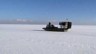 airboat on snow [upl. by Festus]