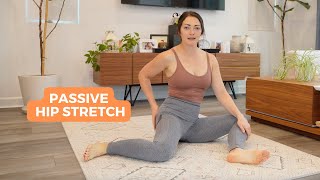 Passive 9090 Hip Stretch [upl. by Avivah52]