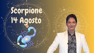 Scorpione ♏️ Loroscopo di Paolo Fox  14 Agosto 2024  Coccolati dalla Luna ma che fatica [upl. by Amsirac986]