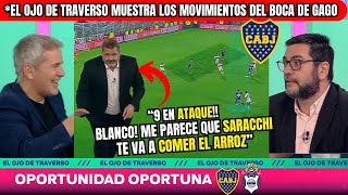 🚨👁️¡TRAVERSO ANALIZA a BOCA🔵🟡¡LOS MOVIMIENTOS CLAVE del BOCA de GAGO🔝🔥¡9 en POSICIÓN OFENSIVA🔥 [upl. by Selinski]