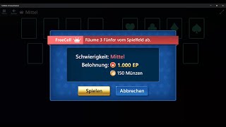 Microsoft Solitaire Collection FreeCell Medium October 7 2024 Daily Challenges [upl. by Nelrsa]