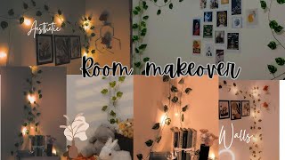 Room makeover  aesthetic Cozy  pinterest inspired room transformation cheapest  pg hostel [upl. by Flanagan851]