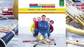 Ligeti Françaix Hindemith 20th Century Music for Wind Quintet  Quintetto Sinestesia [upl. by Kacy475]