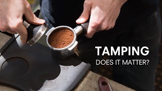 Tamping Coffee Does it really make a difference [upl. by Einra]