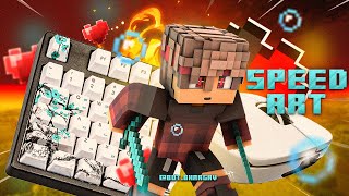 Minecraft eye catching thumbnail SpeedArt [upl. by Gilletta]