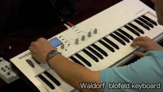 Waldorf blofeld Keyboard 紹介ビデオ [upl. by Acimak]