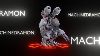 Machinedramon evolution line [upl. by Saidel]