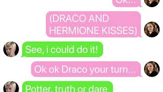 Harry Potter Truth or Dare Part 3 With Draco TextingStory [upl. by Peterus600]