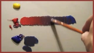 ColorMixing Simplified 02  Acrylic Painting Lesson [upl. by Dodds]