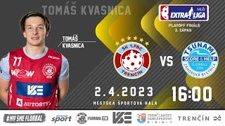 LIVESTREAM  FINÁLE Extraliga muži  1 FBC Florbal Trenčín  Tsunami Záhorská Bystrica [upl. by Hairas]