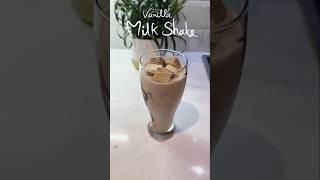 Vanilla milk shake🤍 vanilla vanillamilkshake easyrecipe [upl. by Eart]