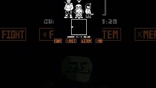 POVUndertale💀 undertale edit sansaus sans megalovania trollfaceedit trollface shorts troll [upl. by Dlopoel]