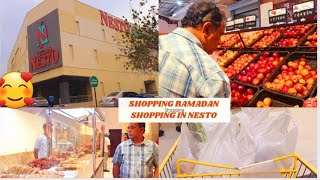 Ramadan Grocery Shopping in Oman Nesto Hypermarket on Budget big deals Ramadan shopping 2024 [upl. by Katz21]