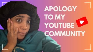 Apology to my YouTube Community iamsorry kitashines [upl. by Thorsten146]