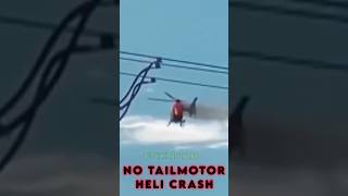 Helicopter Disaster Due to Broken Tailmotor shorts helicopter [upl. by Macrae652]