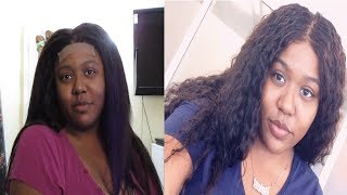 Styling My Wet amp Wavy Hair  Zury Sis Brazilian Deep Wave  Boujee Blasian [upl. by Gnad648]