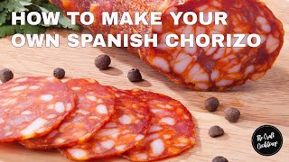 NEW  How to make a Spanish Chorizo Salami  EASY RECIPE [upl. by Adniles]