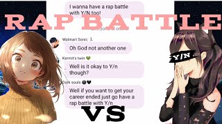 Ochako VS YN RAP BATTLE BNHAMHA lyrics prank ft YN lyrics prank StrawberrySana [upl. by Manchester]