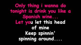 Blake Shelton Sangria karaoke [upl. by Jankey]