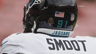 Jaguars Dawuane Smoot nominated for Walter Payton Man of the Year [upl. by Gillie184]