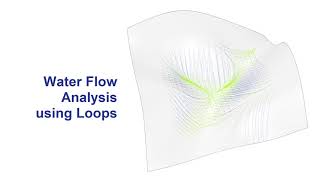 Water Flow Analysis on Topography using Loops [upl. by Zandra]