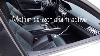 Mercedes W212  Alarm System Could I Trick it [upl. by Miles]