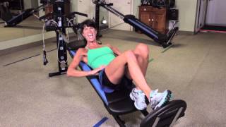 Rosalie Brown  Squat Workout On Total Gym [upl. by Mortie656]