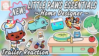 NEW LITTLE PAWS ESSENTIALS 👶🏼🍼🐾 DAYCARE HOME DESIGNER 🤩 TOCA BOCA WORLD 🌍 [upl. by Einnaj488]