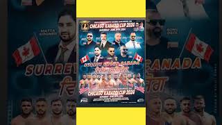 kabbadi cup 29 June 2024 chicago USA [upl. by Akessej]