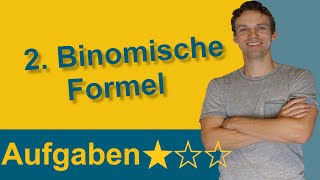 2 Binomische Formel  Übungsaufgaben mit Lösungen [upl. by Malia]