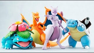 Miniaturas Pokémon Cenários Iniciais Evoluções Eevee Lendários [upl. by Itsud233]