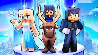 Having a FROZEN FAMILY in Minecraft [upl. by Sylvanus]