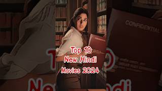 Top 10 New Hindi Movie 2024  Top 10 Popular Best Movie Watch  Top 10 Free Movies watch shorts [upl. by Aydin]