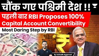 RBI pushes 100 Capital Account Convertibility Rupee to go global reduce dollar dependency [upl. by Atenahs]