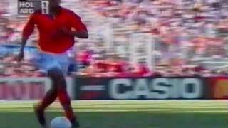 Dennis Bergkamp Fantastic Goal  Holland vs Argentina  QuarterFinals  World Cup 1998 [upl. by Navak]