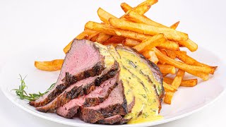 How To Make Tritip Steak With Bearnaise Sauce By Emeril Lagasse [upl. by Combe]