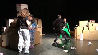 Show Capture 4 from Junior Specific Theatres Cardboard City 2019  BRIT Kids  The BRIT School [upl. by Standice]