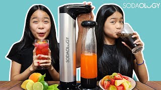 How To Make Soda At Home  SODAOLOGY Soda Maker [upl. by Aihtyc923]