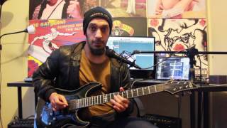 How to play ‘Malagueña Salerosa’ by Avenged Sevenfold Guitar Solo Lesson wtabs [upl. by Ardnosak]