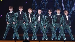 Travis Japan  ジャニーズカウントダウン20182019 in 東京ドーム  「夢のHollywood」「Lock Lock」 [upl. by Sokin]