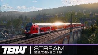 TSW MainSpessart Bahn Launch Stream [upl. by Huff]