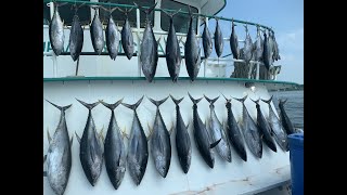 Epic 30 Hour Tuna Trip Galveston Party Boats September 2021 [upl. by Ahcsat965]