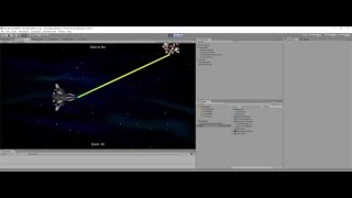 Unity Animated Line Renderer  Asteroids Demo [upl. by Nickie]