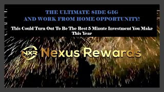 Nexus Rewards The Ultimate Side Gig And Work From Home Opportunity [upl. by Llennahc86]