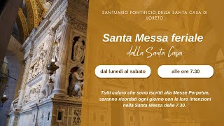 14112023 Santa Messa dalla Santa Casa di Loreto [upl. by Eecyak]