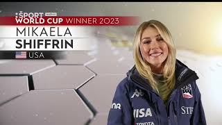 Mikaela Shiffrin 1st round giant slalom Sölden 2023 [upl. by Eiuqnom]