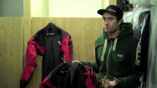 Typhoon Hypercurve Drysuit Review 2012 [upl. by Yerahcaz]